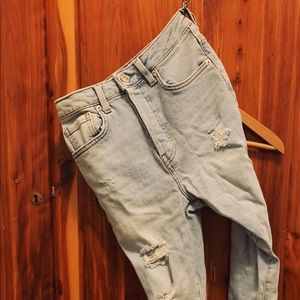 F21 Ripped Skinny Jeans